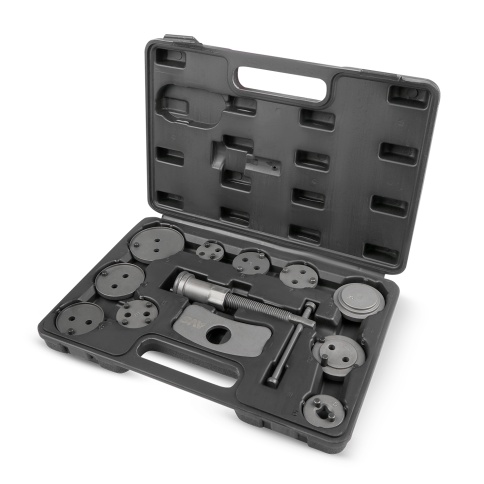 Набор для сведения поршней тормозных цилиндров (12 предметов) в кейсе AVS DBC-04 фото 1