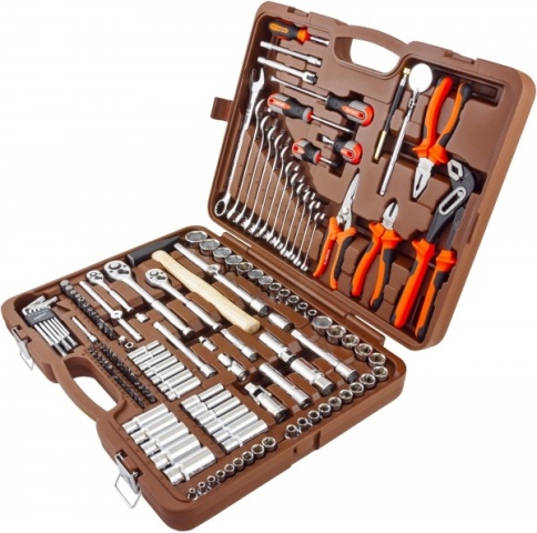 Универсальный набор инструментов Ombra OMT150S, 150 предметов фото 6