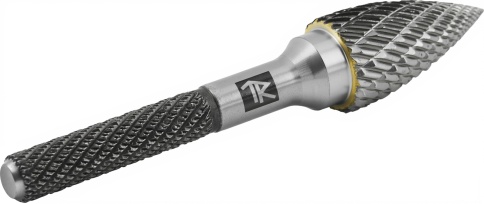 Борфреза твердосплавная гиперболическая, заостренная, тип G, 10 мм, Thorvik TRRBG10200665-2 (57027) фото 2