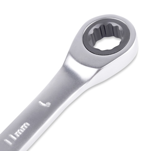 Ключ гаечный комбинированный трещоточный (11 мм) AVS K60011 фото 3