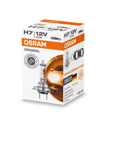 Автолампа галогенная H7 (55W PX26D) ORIGINAL LINE 12V OSRAM фото 1