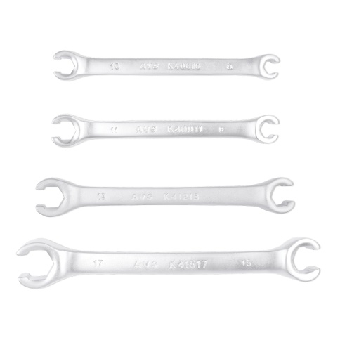 Набор ключей гаечных разрезных в сумке (8-17 мм) (4 предмета) AVS K4N4M фото 2