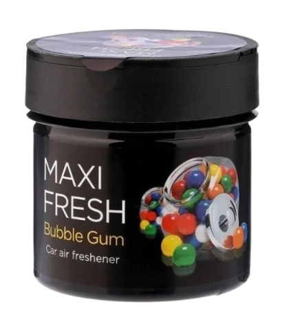 Ароматизатор воздуха MAXI FRESH CMF-103 "BUBBLE GUM" (банка, 100 гр.) фото 1