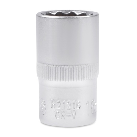 Головка торцевая 12-гранная 1/2''DR (16 мм) AVS H21216 фото 1