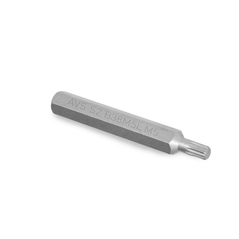Вставка 3/8" SPLINE M5, длина 75 мм AVS B38M5L фото 1