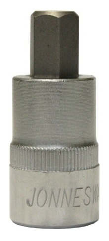 Головка торцевая 1/2 DR, с шестигранной вставкой Hex 14 мм, L-55 мм, Jonnesway S09H414 фото 1