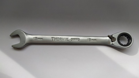 Ключ комбинированный трещоточный с реверсом, 13 мм, Thorvik CRRW13 (53492) фото 1