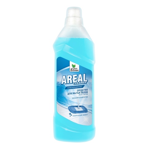 Моющее средство для мытья пола Areal "Океанический бриз" (концентрат) 1 л. Clean&Green CG8136 фото 2