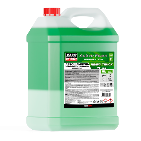 Автошампунь для б/к мойки AVS "Active Foam" 1:4-8 PF-85 HEAVY TRUCK 5,5 кг фото 1
