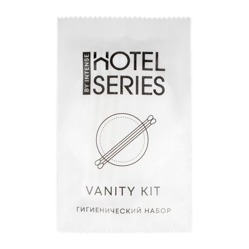 Набор гигиенич. INTENSE Hotel Ser. (флоу-пак) (в/диск - 3 шт, в/палочки - 3 шт) CG8468  фото 1