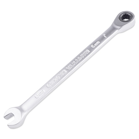 Ключ гаечный комбинированный трещоточный (06 мм) AVS K60006 фото 2