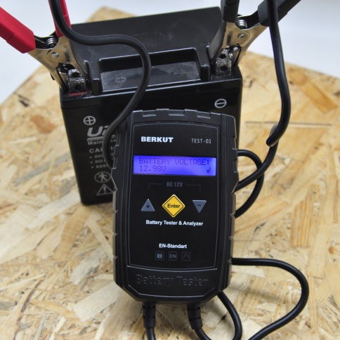 Тестер-анализатор для аккумуляторов (12V) BERKUT TEST-01 фото 10