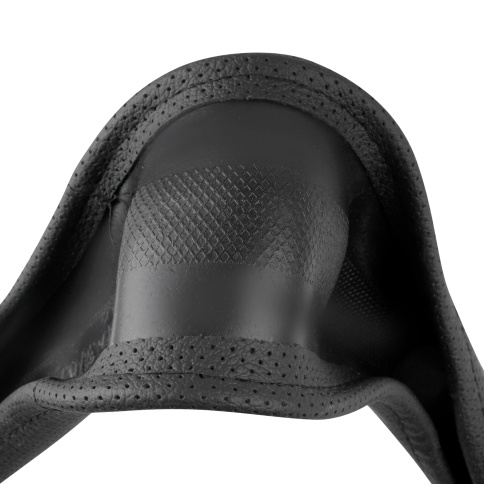 Оплетка на руль (нат. кожа) AVS GL-296M-B (размер M, черный) - Серия "Classic" фото 3