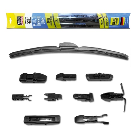 Щетка стеклоочистителя AVS Multi Hybrid Line (10 в 1) MHL-23 (58 см) фото 2