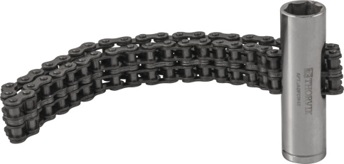Съемник масляных фильтров цепной с приводом 1/2 DR, 16 мм HDR, до 120 мм, Thorvik AOFCW45 фото 1