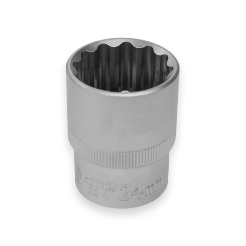 Головка торцевая 12-гранная 1/2''DR (24 мм) AVS H21224 фото 1