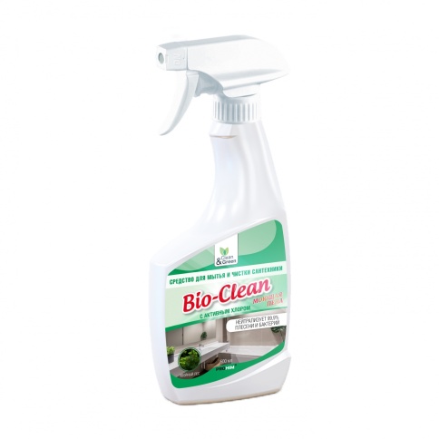 Средство для мытья и чистки сантехники "Bio-Clean" (триггер) 500 мл. Clean&Green CG8122 фото 2