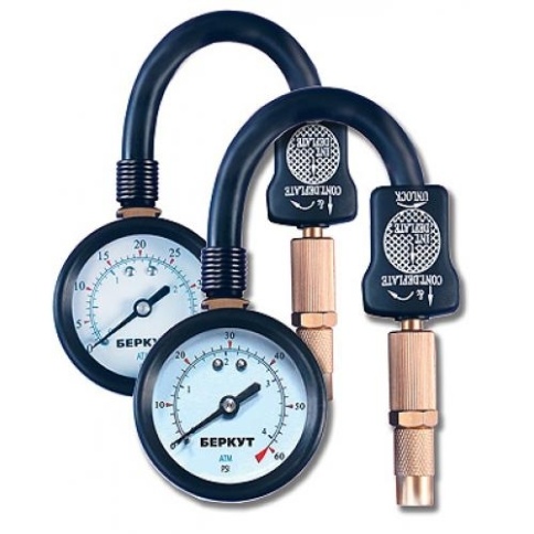 Манометр BERKUT ADG-032 с дефлятором фото 2