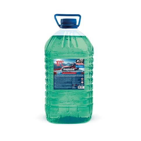 Зимняя жидкость стеклоомывателя -10С (ПЭТ) 4 л AVS AVK-407 фото 1