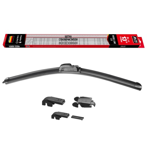 Щетки стеклоочистителя AVS б/к 33см "13" (1шт.) универсальные BL-13 фото 3