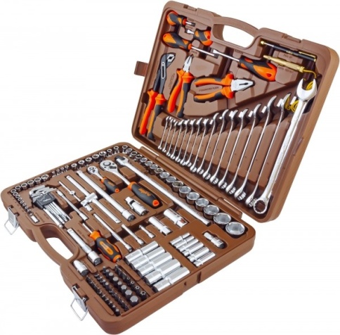 Универсальный набор инструментов Ombra OMT143SL, 143 предмета фото 2