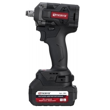 Гайковерт ударный аккумуляторный бесщёточный 1/2"DR, 21В, 890 Нм, Thorvik BBIW12890 (53652) фото 4