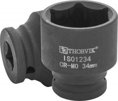 Головка торцевая ударная 1/2"DR, 34 мм, Thorvik IS01234 (53428) фото 1