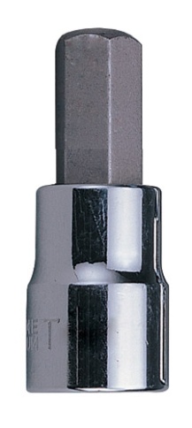 Головка торцевая 1/4 DR, с шестигранной вставкой Hex 6 мм, L-37 мм, Jonnesway S50H2106 фото 1