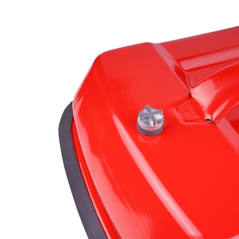 Канистра топливная металлическая горизонтальная 20 Л (красная) AVS HJM-20 фото 4