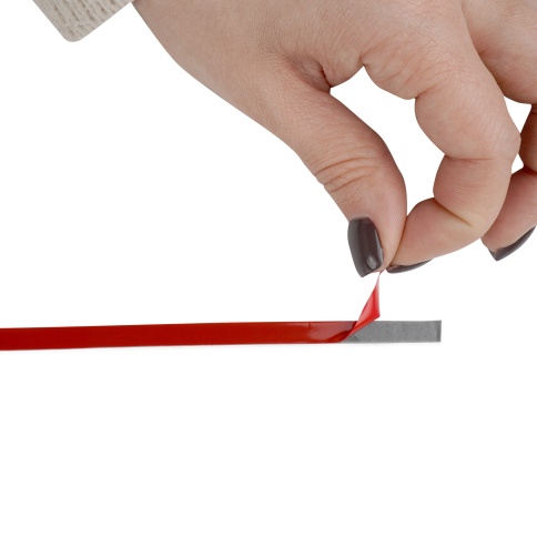 Лента клейкая двусторонняя AVS SCH-029 6 mm x 5 m акриловая основа (серая)  фото 5