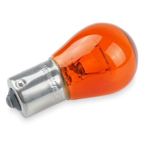 Лампа AVS Vegas 24V. PY21W(BAU15S) "orange" смещ.штифт BOX 10шт. фото 2