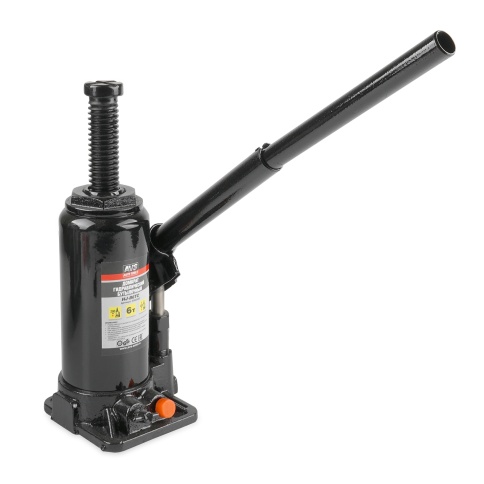 Домкрат гидравлический AVS HJ-B6TC, 6т, 200-405мм. с клапаном, в кейсе (ремкомплект) фото 4