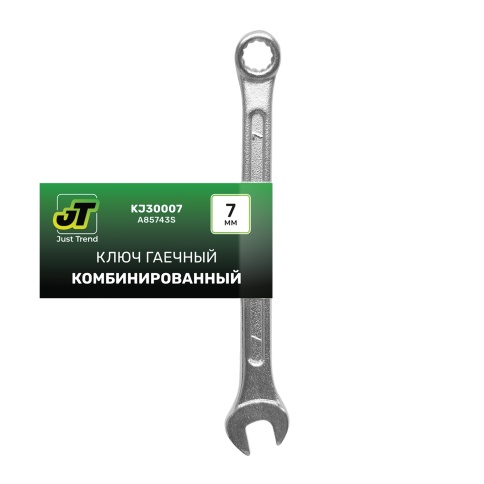 Ключ гаечный комбинированный (07 мм) JT KJ30007 фото 1