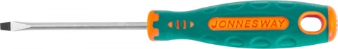Отвертка стержневая шлицевая ANTI-SLIP GRIP, SL3.0х60 мм, Jonnesway D71S360 (46118) фото 1