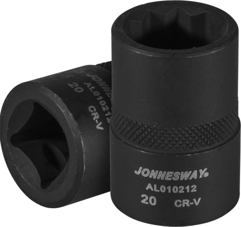 Головка торцевая 10-гранная, 1/2 DR, для продольных рычагов HONDA CR-V, Jonnesway AL010212 фото 1