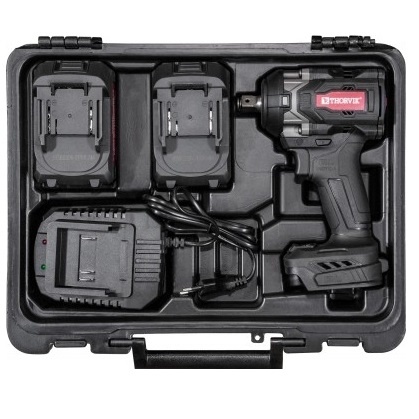 Гайковерт ударный аккумуляторный бесщёточный 1/2"DR, 21В, 890 Нм, Thorvik BBIW12890 (53652) фото 3