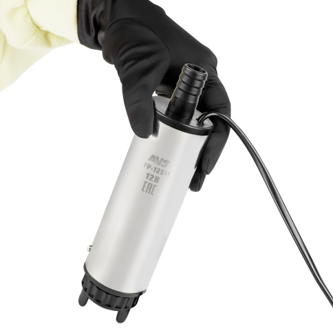Насос для перекачки тех. жидкостей погружной AVS FP-1251f(12V/3,5А/40л/м./d=51 мм/съемный фильтр) фото 6