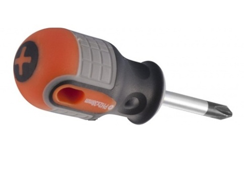 Отвертка крестовая Round Grip, PH2x150 мм, Ombra 751215 фото 1
