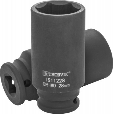 Головка торцевая ударная глубокая 1/2"DR, 28 мм, Thorvik IS11228 (53456) фото 1