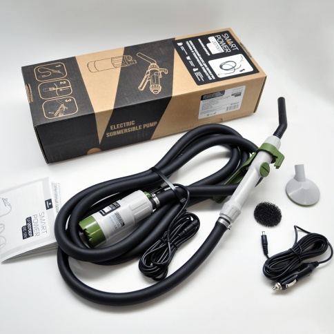 Насос электрический для перекачки жидкостей и ГСМ 12V/220V, BERKUT Smart Power SP-2070EP фото 3