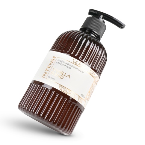 Жидкое мыло парфюм. Intense "Vanilla Blend/Ваниль" 400 мл. с дозатором Clean&Green CG8514 фото 2