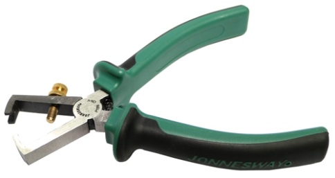 Щипцы для зачистки изоляции, двухкомпонентные рукоятки, 6, Jonnesway P1516 фото 1