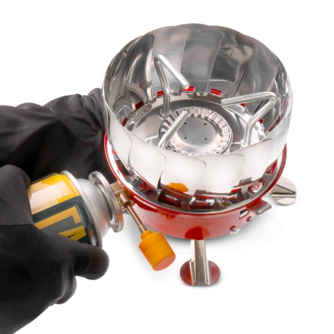 Плита газовая портативная складная "лепестковая" AVS GS-01 фото 4