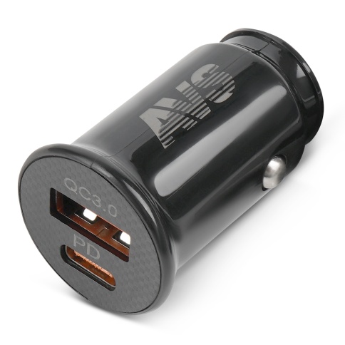Автомобильное ЗУ AVS UC-614, 1 QC USB/1 PD Type-C, 3.0 А, 20 Вт (A40840S) фото 1