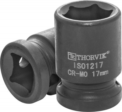 Головка торцевая ударная 1/2"DR, 17 мм, Thorvik IS01217 (53412) фото 1