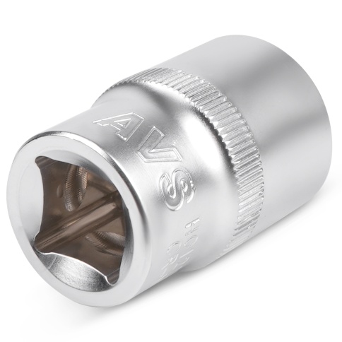 Головка торцевая 6-гранная 1/2''DR (18 мм) AVS H01218 фото 2