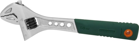 Разводной ключ эргономичный, 0-19 мм, L-150 мм, Jonnesway W27AT6 фото 1