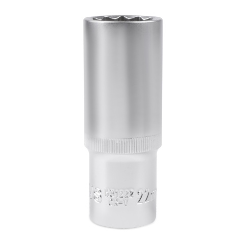 Головка торцевая глубокая 12-гранная 1/2''DR (22 мм) AVS H31222 фото 1