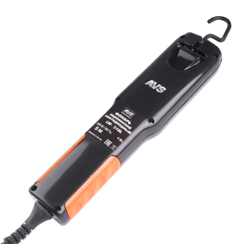 Фонарь переносной (светодиод.) 5м 220V AVS LW-518L фото 4