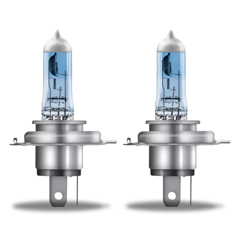 Автолампа галогенная H4 (60/55W P43T +100%) COOL BLUE INTENSE (евробокс, 2шт) 5000K 12V OSRAM фото 2